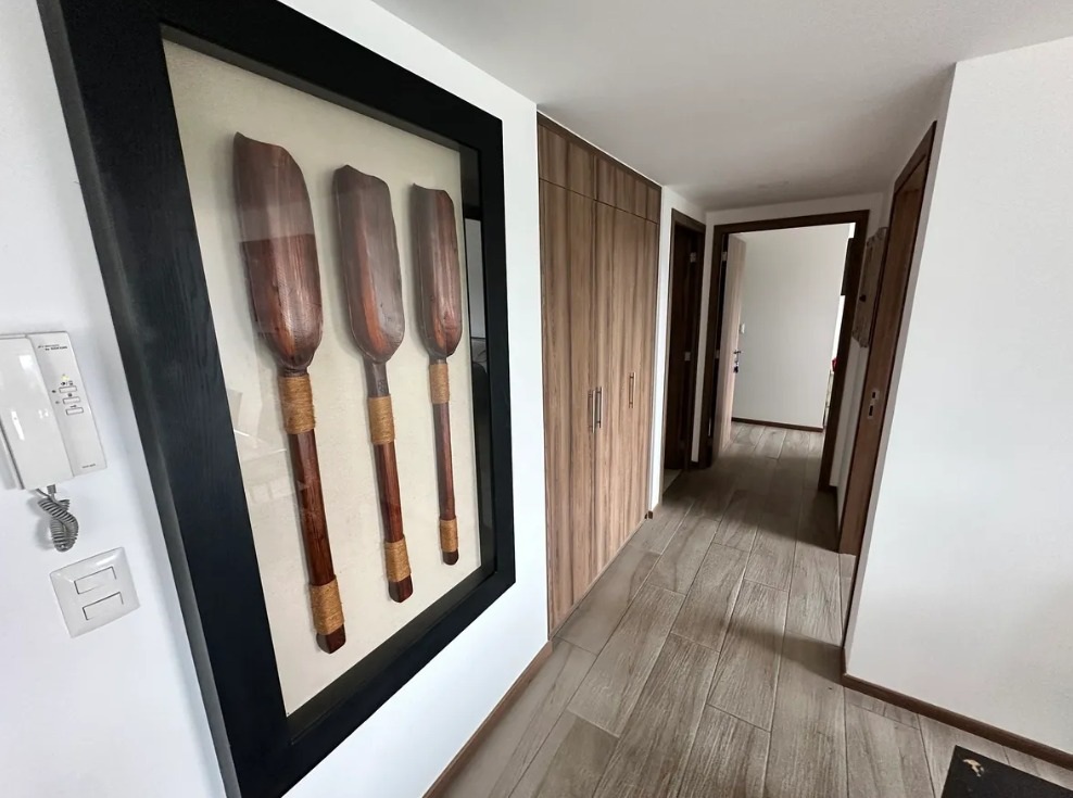 Pasillo interior · MORAT Bosque Real · 98 m²
