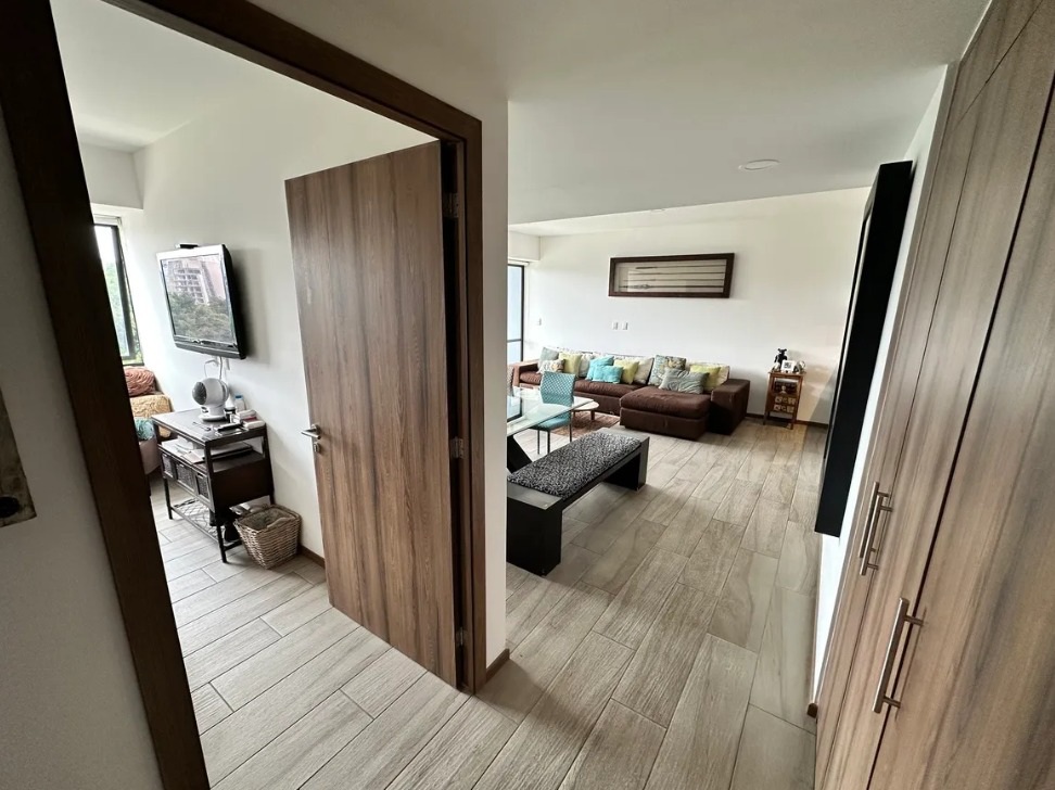 Distribución hacia la estancia · MORAT Bosque Real · 98 m²