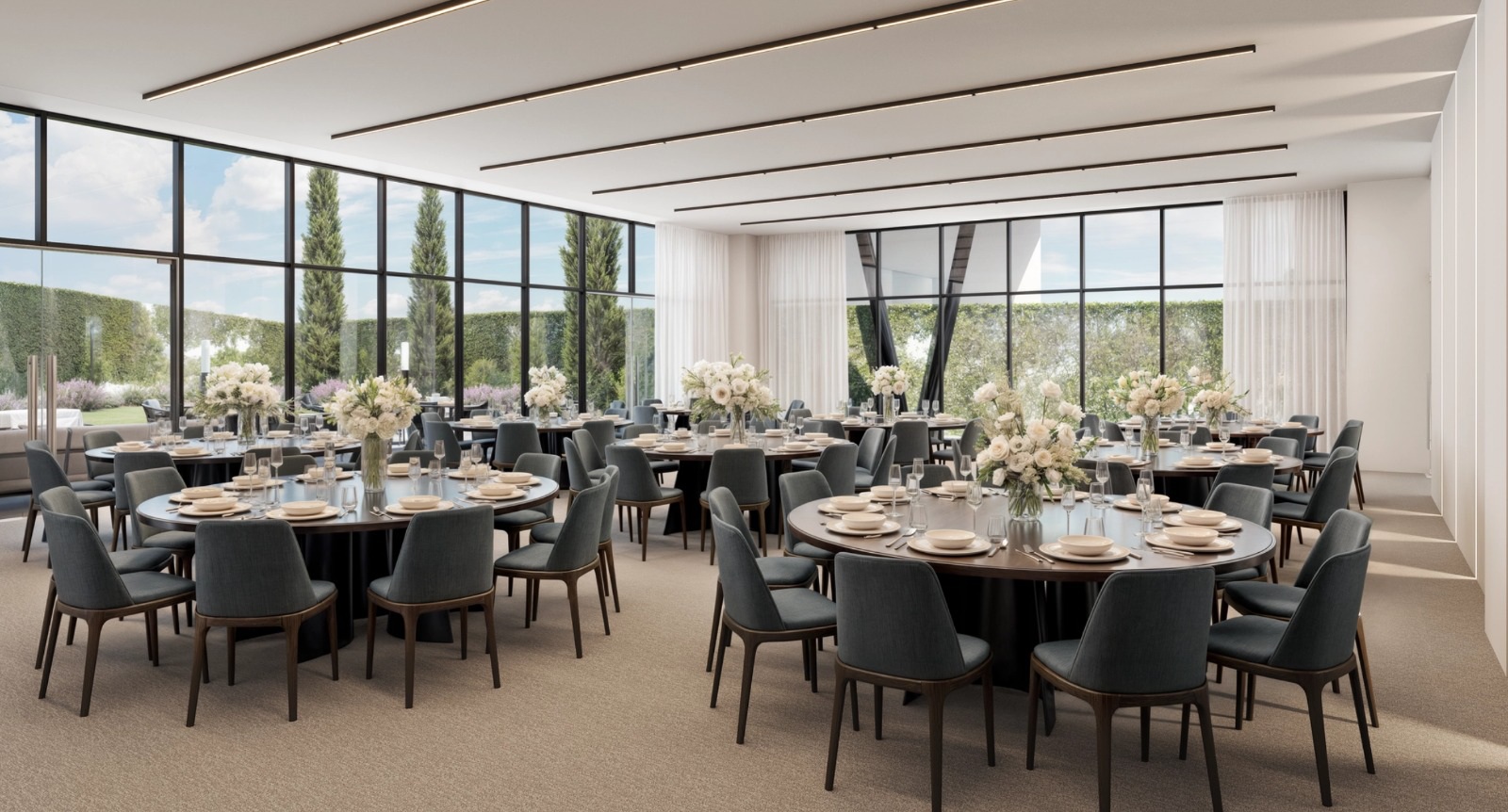 Salón de eventos del desarrollo · BLUE Bosque Real · 155 m²